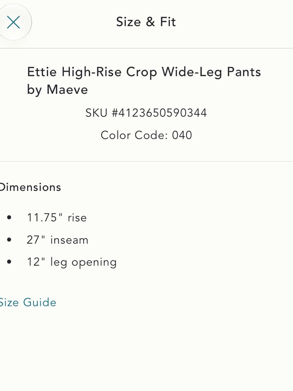 Maeve Wide-Leg High-Rise Pants in Cobalt Blue - Picture 10 of 11